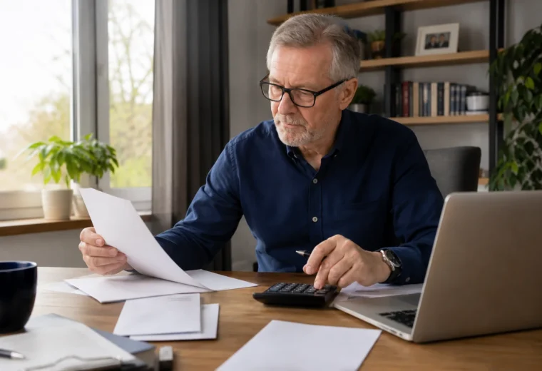 Emeryt sprawdzający dokumenty i limity dodatkowych zarobków